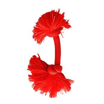 Playology DRI-TECH ROPE жевательный канат для собак с ароматом говядины, средний, красный