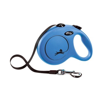 Поводок-рулетка Flexi New Classic L длиной 5 м для собак до 50 кг лента...
