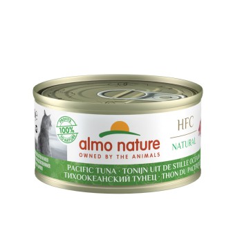 Almo Nature HFC Natural Pacific Tuna консервированный корм для взрослых кошек с цельными кусочками...