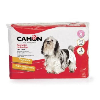 Camon подгузники для собак и кошек , размер S (25-35 см), 12 шт