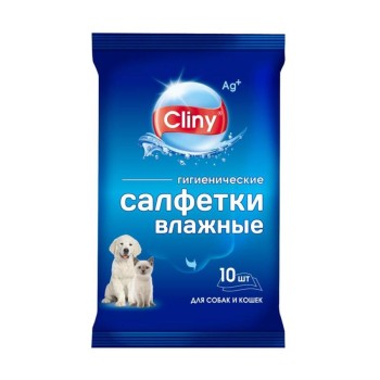 Cliny влажные салфетки - 10 шт