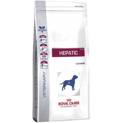 Диета для собак при заболеваниях печени Royal Canin Hepatic HF 16 1,5 кг