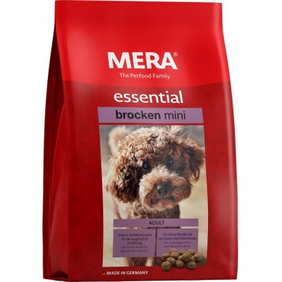Корм для взрослых собак мелких пород с нормальным уровнем активности Mera Essential Brocken Mini 1 кг