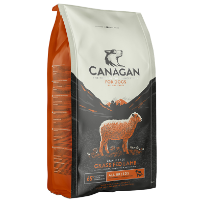 Корм для собак всех пород с ягненком Canagan GF Grass Fed Lamb 12 кг