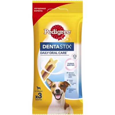 Пластинки для снятия зубного камня у мелких собак Pedigree Denta Stix 45 г