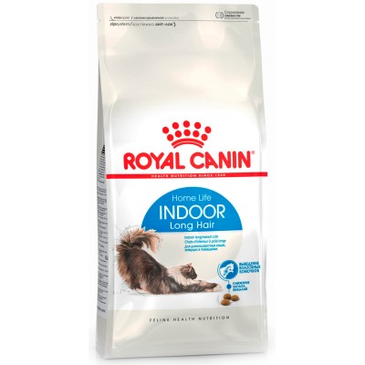 Сухой корм для длинношерстных кошек живущих в помещении Royal Canin Indoor Long Hair 2 кг