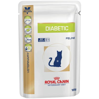 Пауч для кошек при сахарном диабете Royal Canin Diabetic S/O 100 г