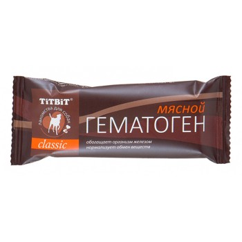 TiTBiT лакомство для собак гематоген мясной Classic