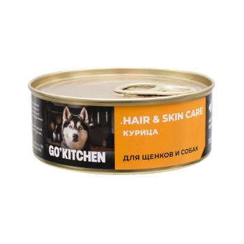 Go' Kitchen влажный корм для взрослых собак и щенков, с курицей - 100 г...