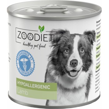 Zoodiet Hypoallergenic Lamb влажный корм для взрослых собак, склонных к аллергии, с ягненком, в...
