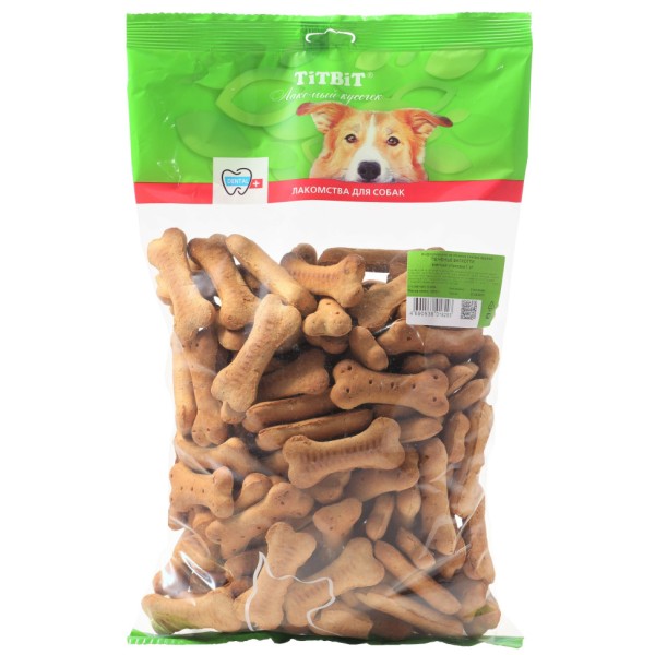 TiTBiT печенье для собак Бискотти - 1 кг