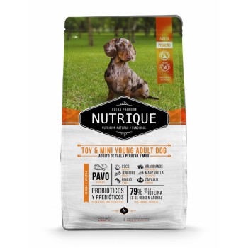 Vitalcan Nutrique Dog Adult сухой корм для взрослых собак мелких пород с индейкой -...