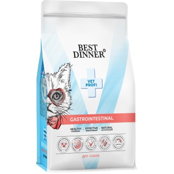 Best Dinner Vet Profi Gastrointestinal сухой корм для кошек при проблемах пищеварения - 7...