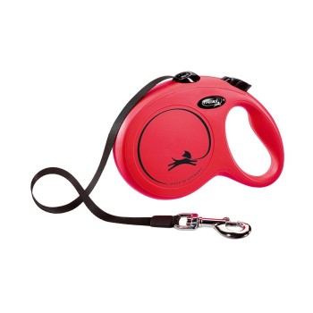 Поводок-рулетка Flexi New Classic L длиной 5 м для собак до 50 кг лента...