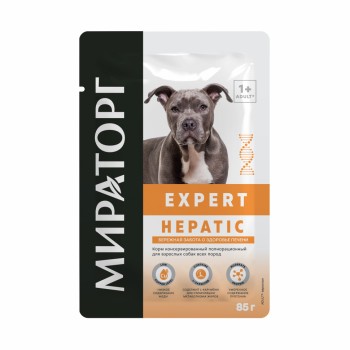 Мираторг Expert влажный корм для взрослых собак всех пород бережная забота о здоровье печени...