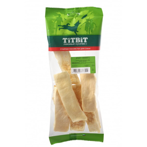 TiTBiT лакомство для собак крекер говяжий XL - 65 г