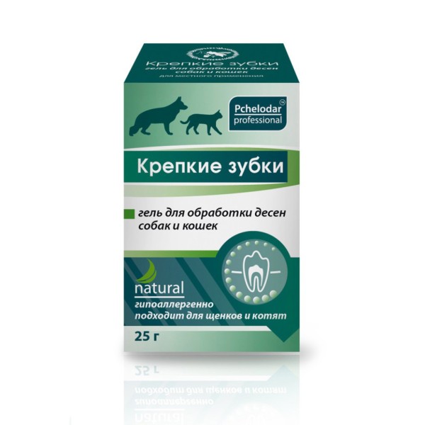 Пчелодар Крепкие Зубки гель для обработки десен - 25 г