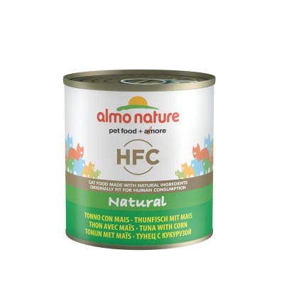 Консервы для кошек с тунцом и кукурузой Almo Nature Classic HFC Tuna & Corn 280 г