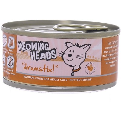 Meowing Heads Консервы для кошек с индейкой «Аппетитная индейка» Barking Heads Аппетитная индейка 100 г