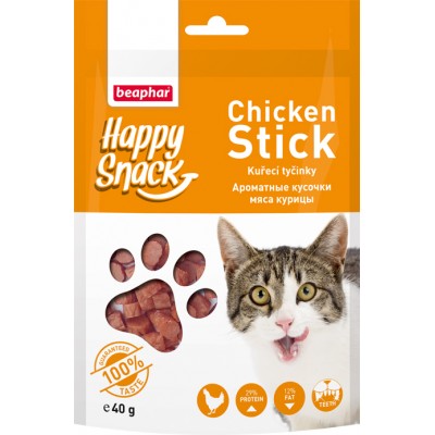 Лакомство для кошек с курицей Beaphar Happy Snack Chicken Stick 40 г