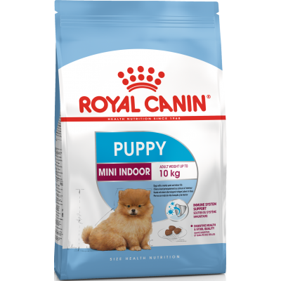 Диета для щенков мелких пород живущих в помещении Royal Canin Puppy Mini Indoor 3 кг