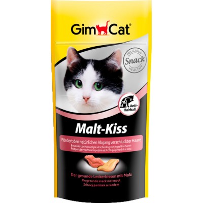 Лакомства для вывода шерсти у кошек Gimpet Malt-Kiss 65 шт