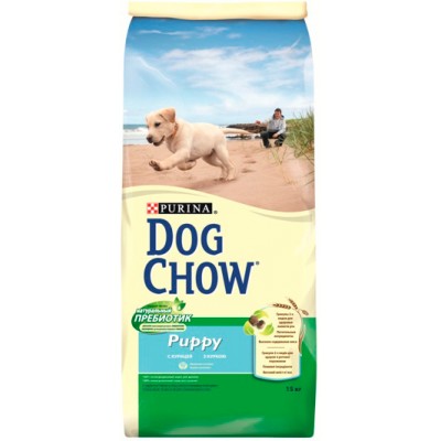 Корм для щенков с курицей Dog Chow Puppy Chicken 14 кг