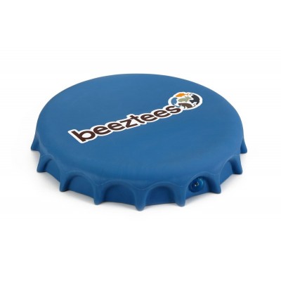 Игрушка для собак синяя Beeztees Фрисби-крышка от бутылки 24 см