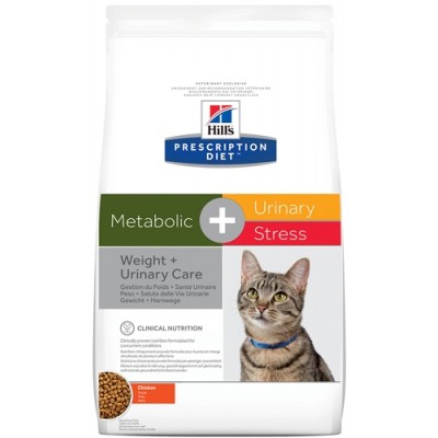 Диета для коррекции веса, урологии кошек Hills Prescription Diet Metabolic + Urinary 1,5 кг