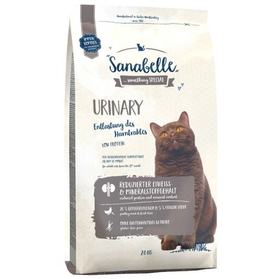 Корм для профилактики мочекаменной болезни у кошек Sanabelle Urinary 2 кг