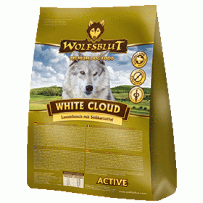 Сухой корм для взрослых собак Белое облако Актив Wolfsblut White Cloud High Energy Adult 2 кг