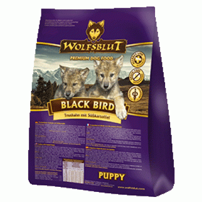 Сухой корм для щенков Черная птица Wolfsblut Black Bird Puppy 15 кг