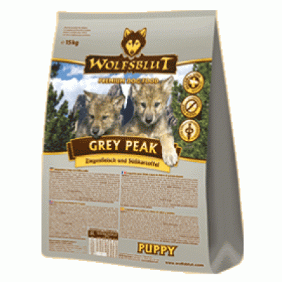 Сухой корм для щенков Седая вершина Wolfsblut Grey Peak Puppy 2 кг