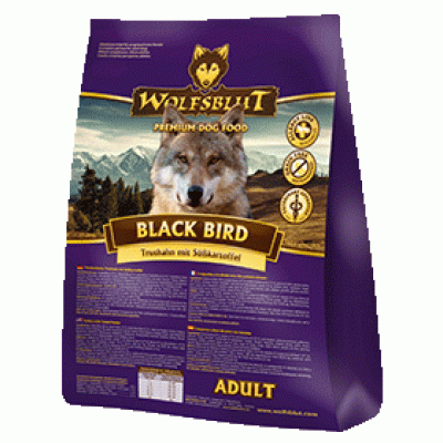 Сухой корм для взрослых собак Черная птица Wolfsblut Black Bird Adult 15 кг