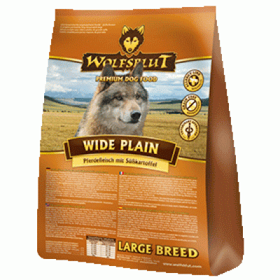 Сухой корм для собак крупных пород Широкая равнина Wolfsblut Wide Plain Large Breed 2 кг