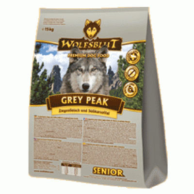 Сухой корм для пожилых собак Седая вершина Wolfsblut Grey Peak Senior 2 кг
