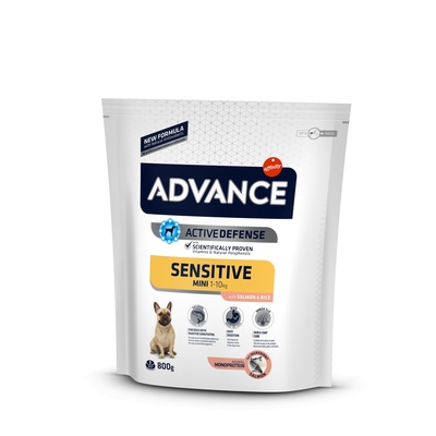 Для собак малых пород с чувствительным пищеварением Advance Mini Sensitive 7,5 кг