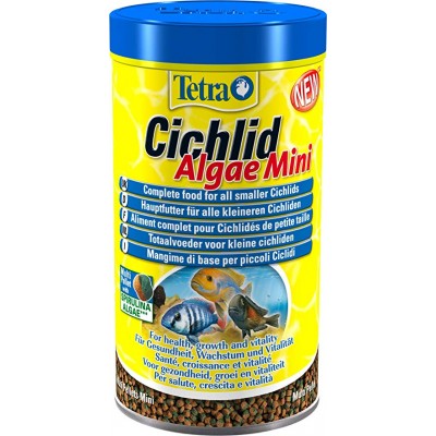 Корм для всех видов цихлид Tetra Cichlid Algae Mini 500 мл