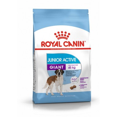 Корм для энергичных щенков гигантских пород 8-18 мес Royal Canin Giant Junior Active 15 кг