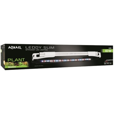 Светильник для аквариума длиной 50-70 см Aquael Leddy Slim Plant 10W белый