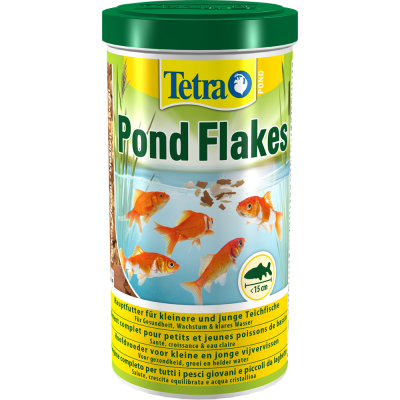 Корм для прудовых рыб в хлопьях Tetra Pond Flakes 1 л