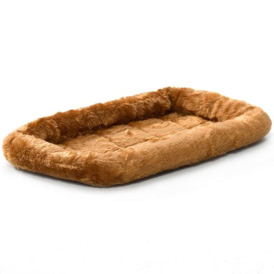 Лежанка меховая коричневая Midwest Pet Bed 76х53 см