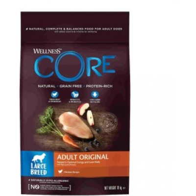  Wellness Core Корм из курицы для взрослых собак крупных пород 10 кг