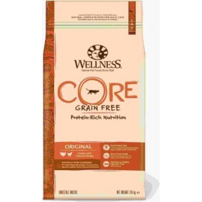  Wellness Core Корм из индейки с курицей для взрослых кошек 1,75 кг