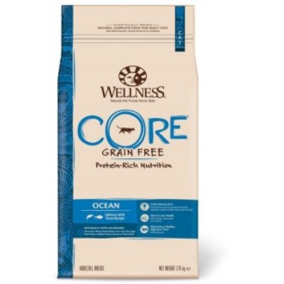  Wellness Core Корм из лосося с тунцом для взрослых кошек 1,75 кг