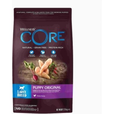  Wellness Core Корм из курицы для щенков крупных пород 2,75 кг