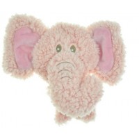 Игрушка для собак BIG HEAD Слон 12 см розовый