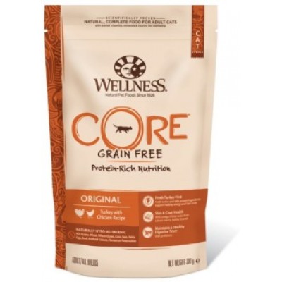  Wellness Core Корм из индейки с курицей для взрослых кошек 300 г