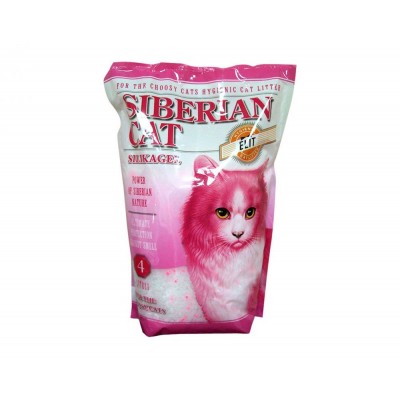Наполнитель для привередливых кошек Сибирская кошка Элитный 1,85 кг