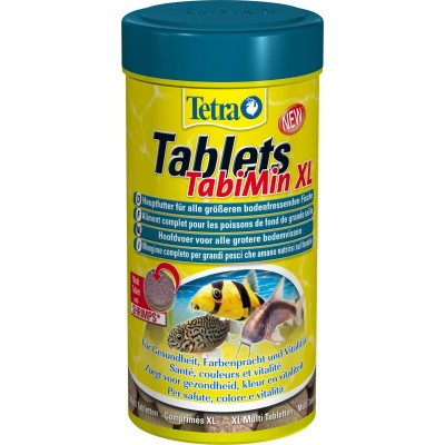 Корм для всех видов донных рыб в виде крупных двухцветных таблеток Tetra TabletsTabiMin XL 133 таб